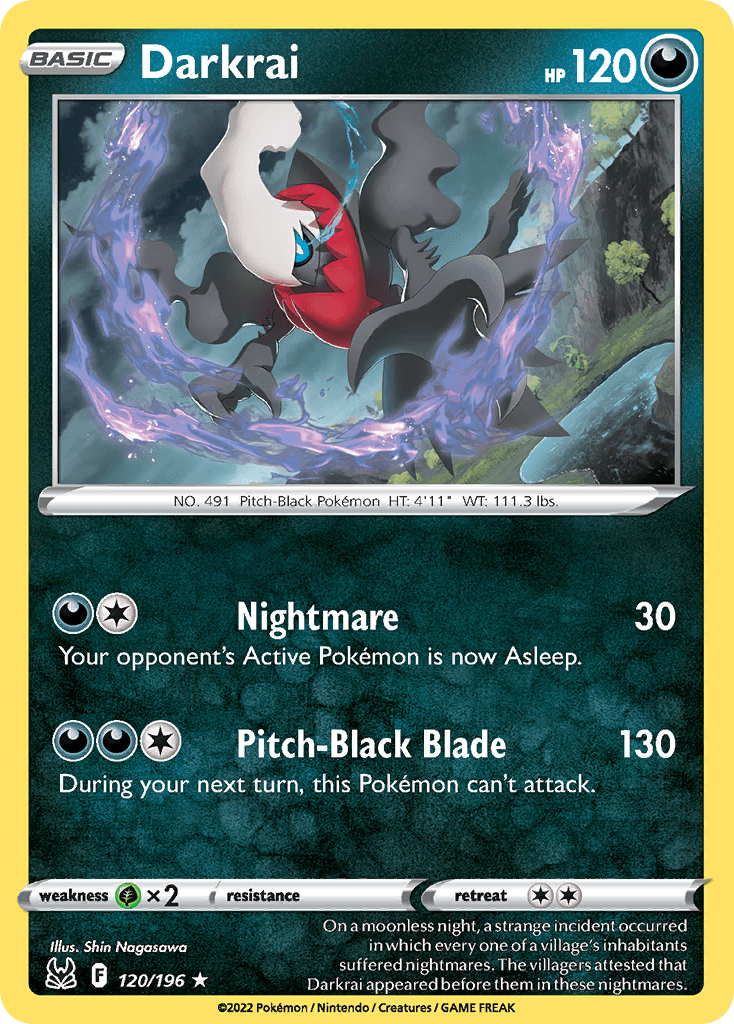 Darkrai from Lost Origin