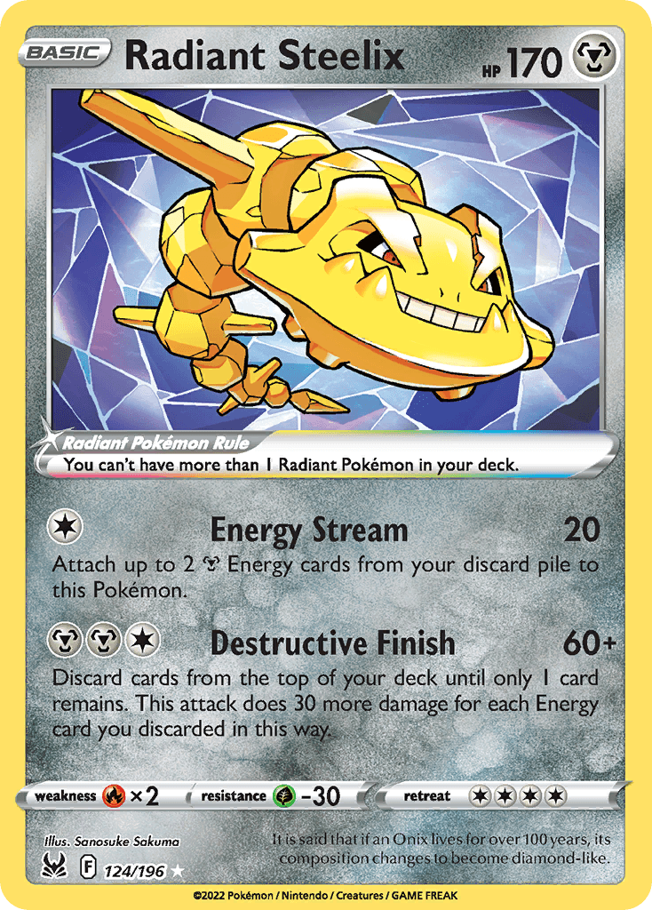Radiant Steelix — Radiant Rare