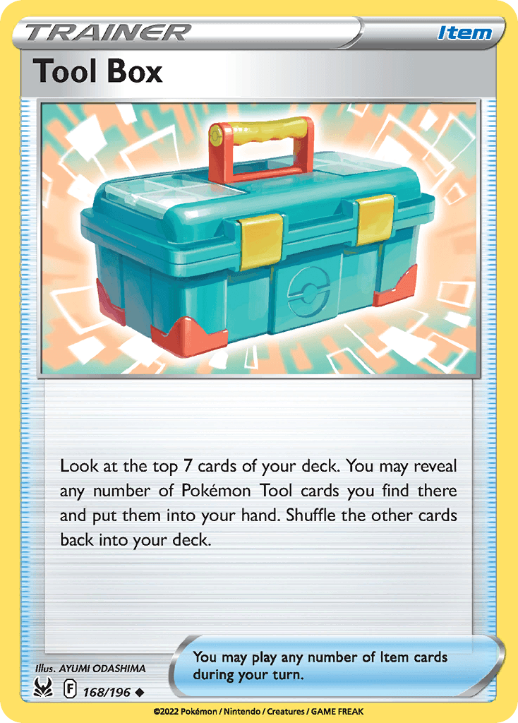 Tool Box Pokémon card