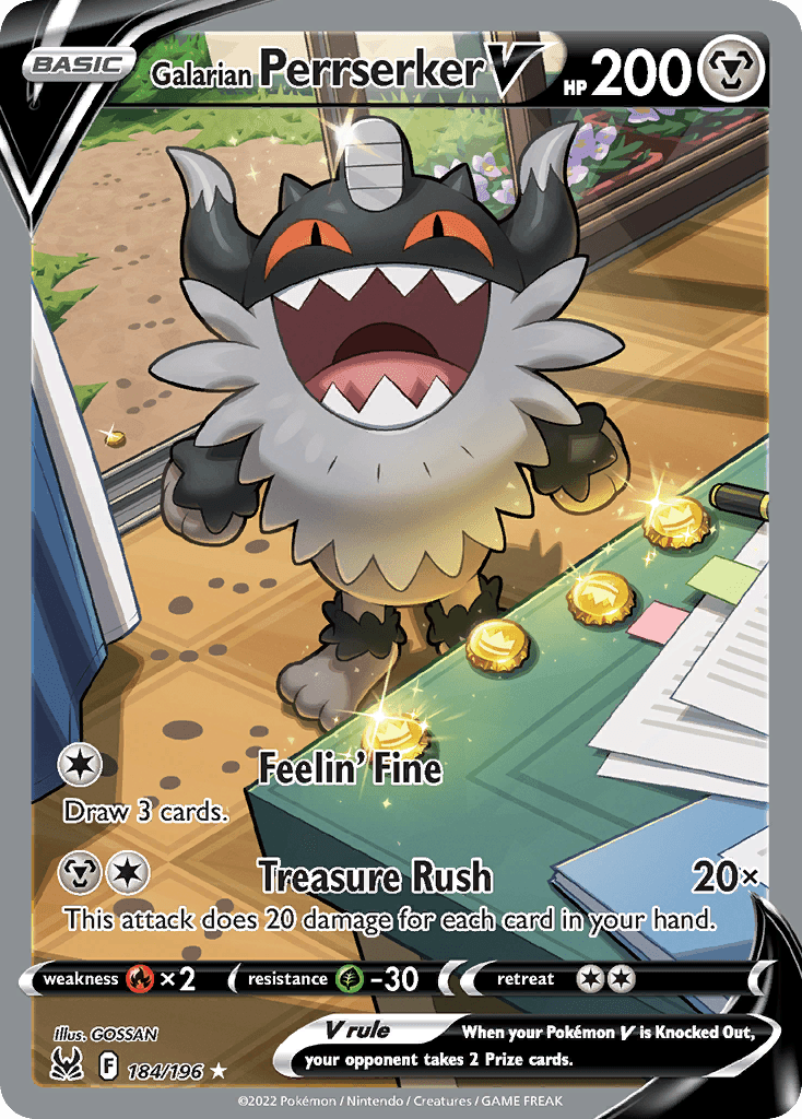 Galarian Perrserker V — Gen 8