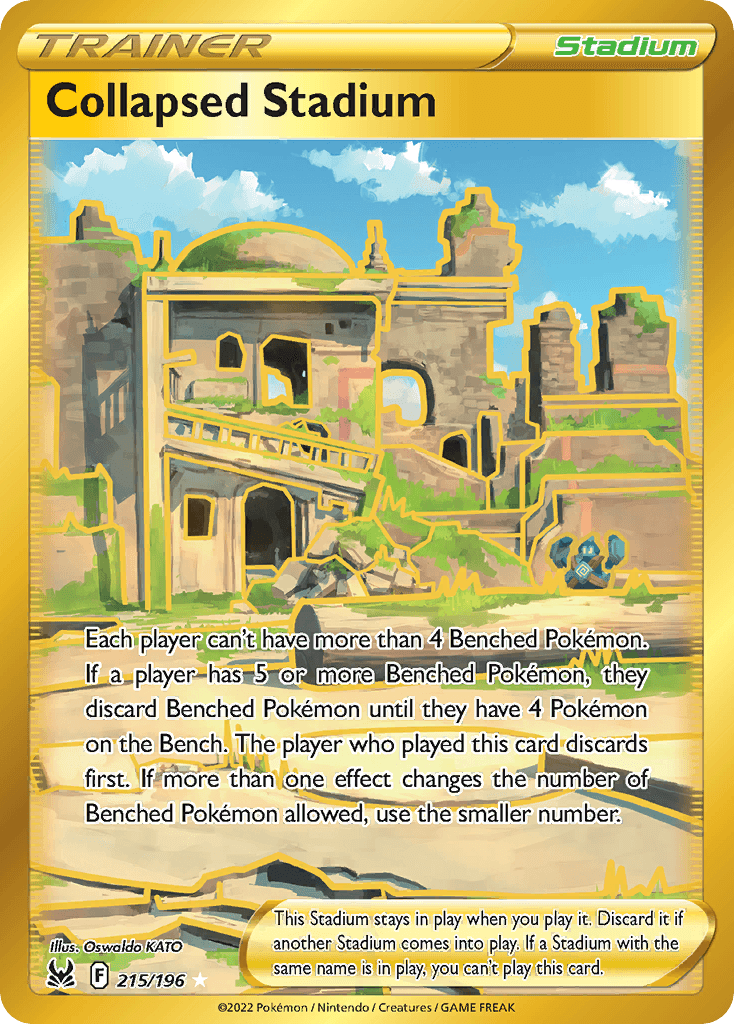 Collapsed Stadium Pokémon card