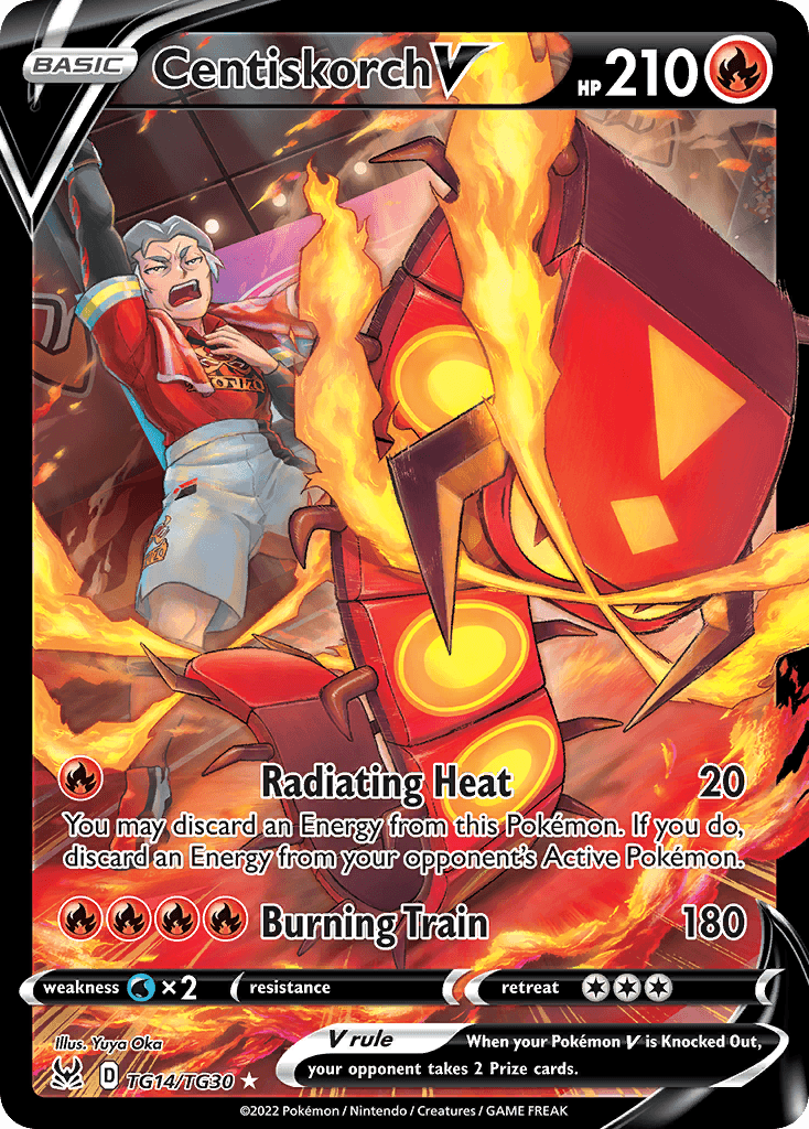 Centiskorch V — Rare Holo V