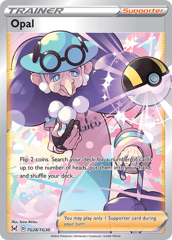 Opal Pokémon card