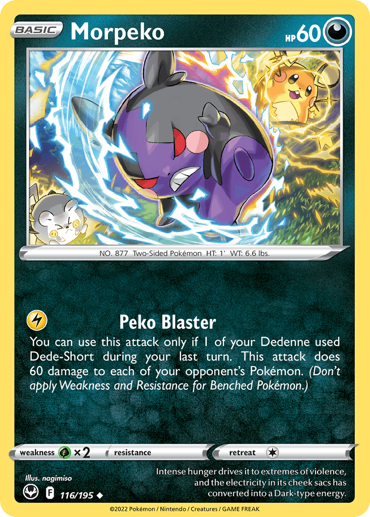 Morpeko Pokémon card