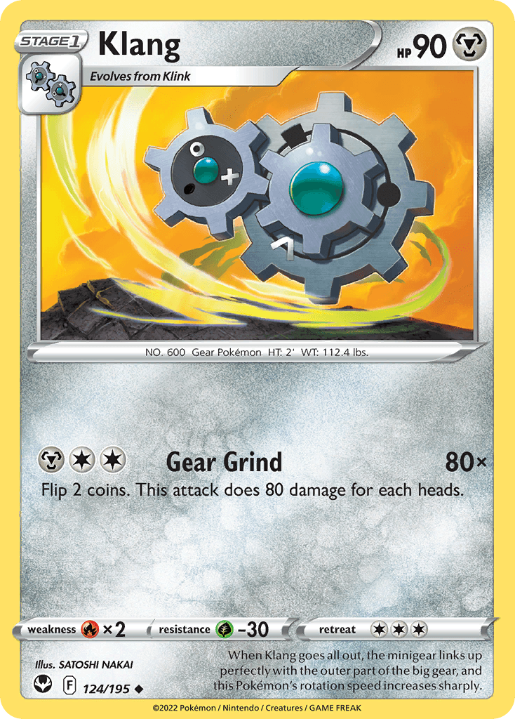 Klang Pokémon card