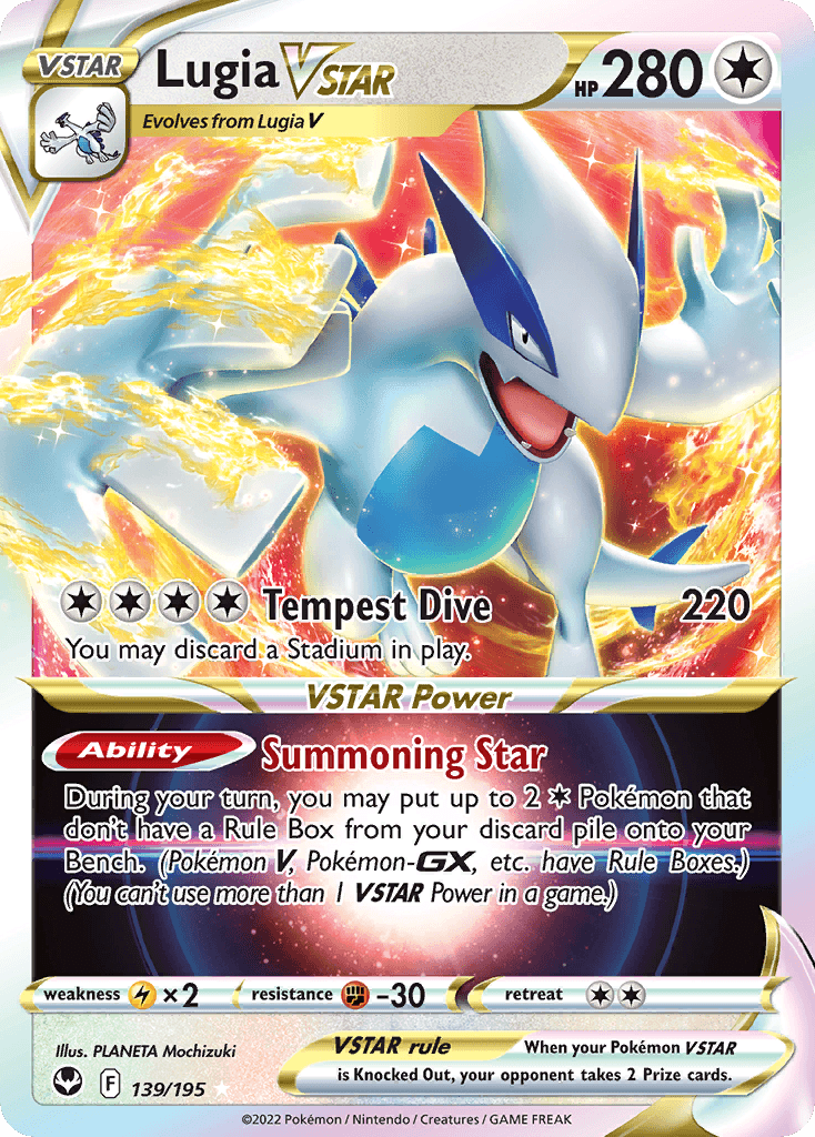 Lugia VSTAR from Silver Tempest