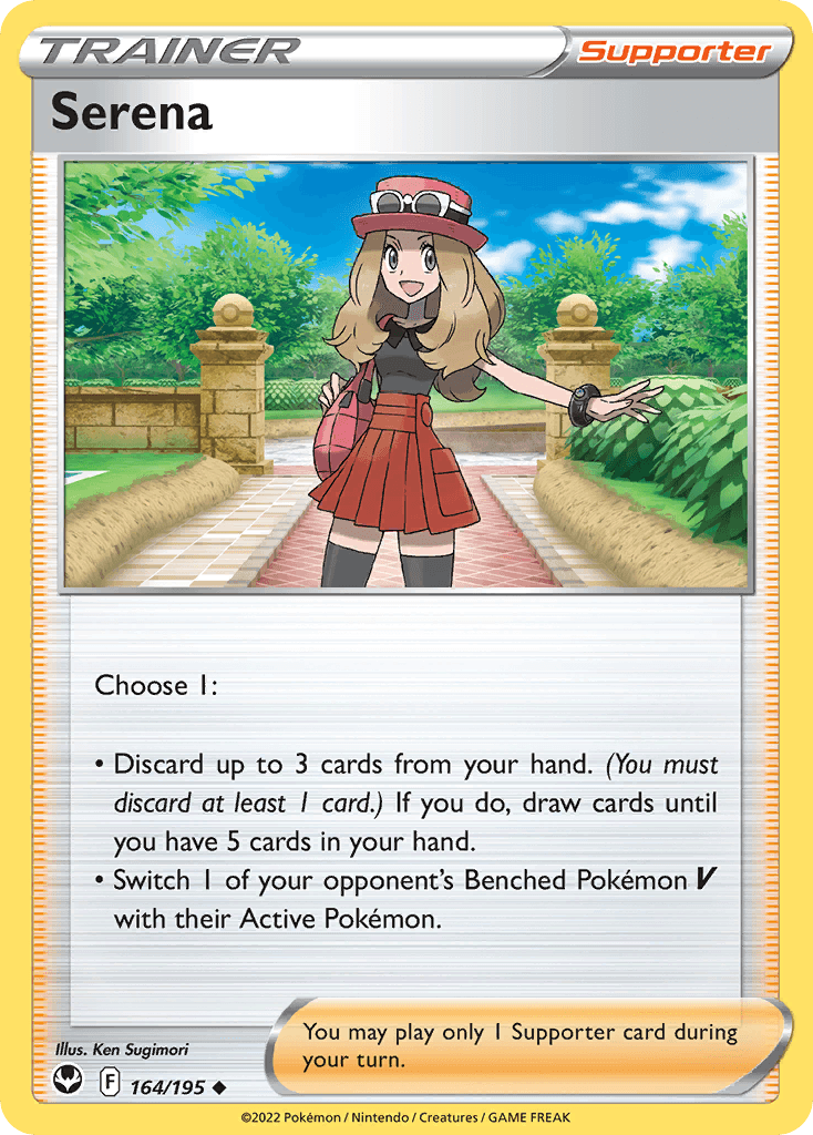 Serena illustrated by Ken Sugimori