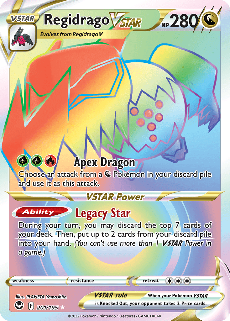 Regidrago VSTAR Pokémon card