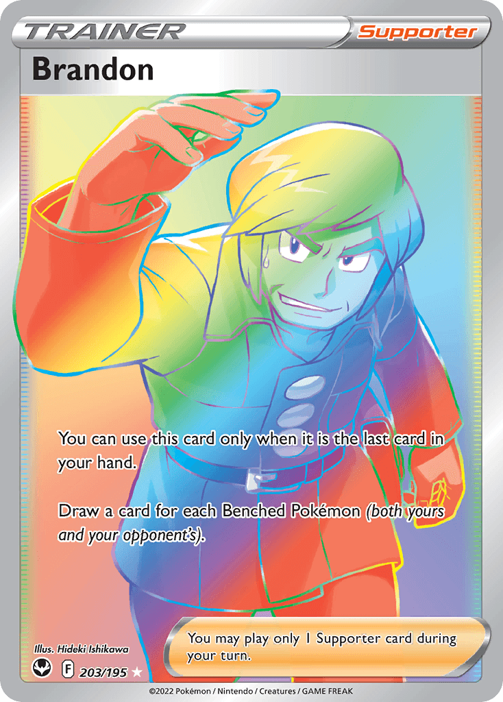 Brandon Pokémon card