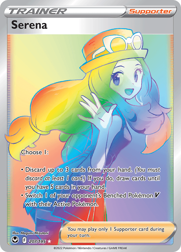 Serena Pokémon card