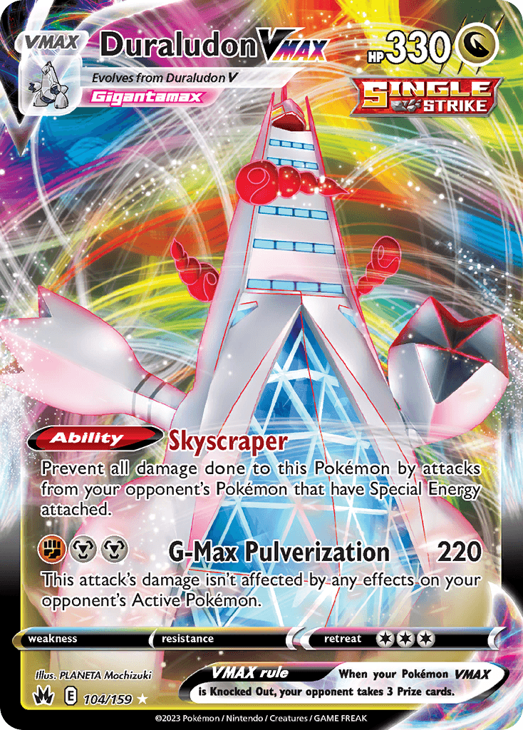 Duraludon VMAX Pokémon card