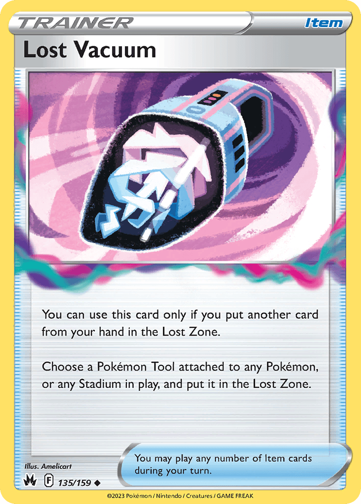 Lost Vacuum Pokémon card