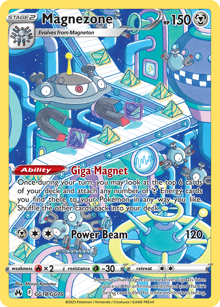Magnezone — Trainer Gallery Rare Holo