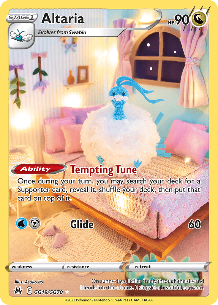 Altaria — Trainer Gallery Rare Holo