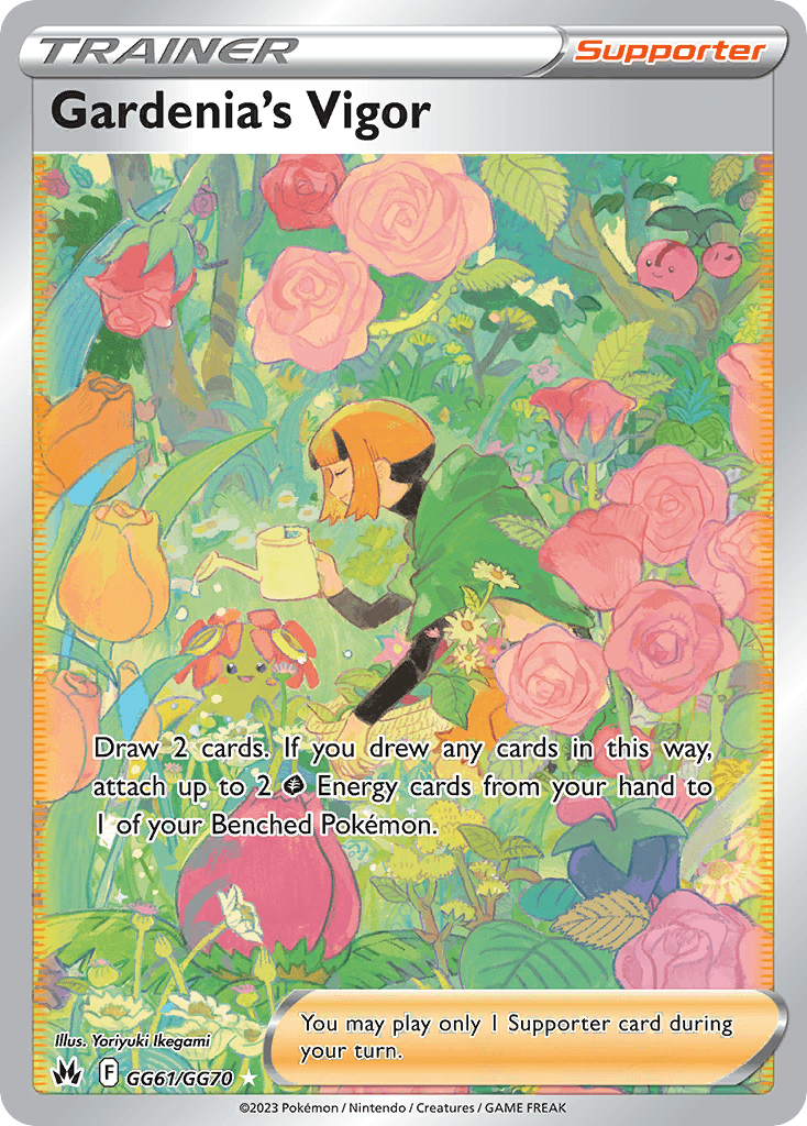 Gardenia's Vigor Pokémon card