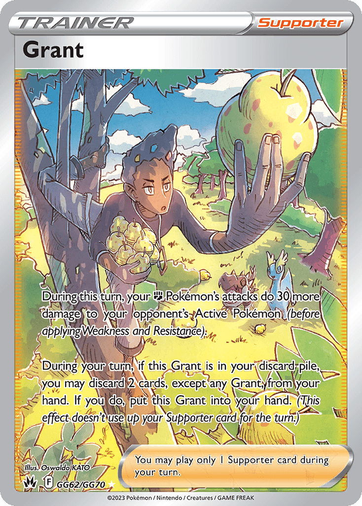 Grant Pokémon card