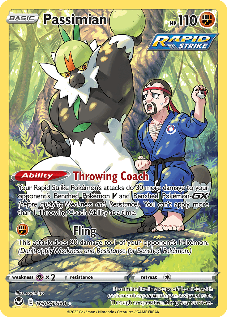 Passimian Pokémon card