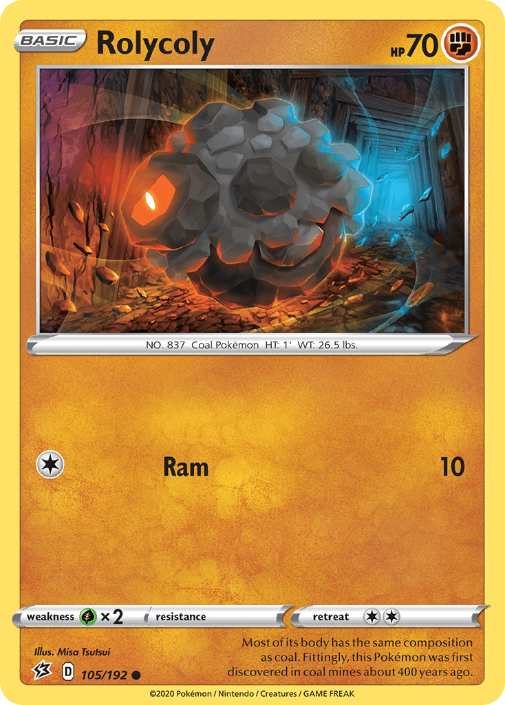 Rolycoly Pokémon card