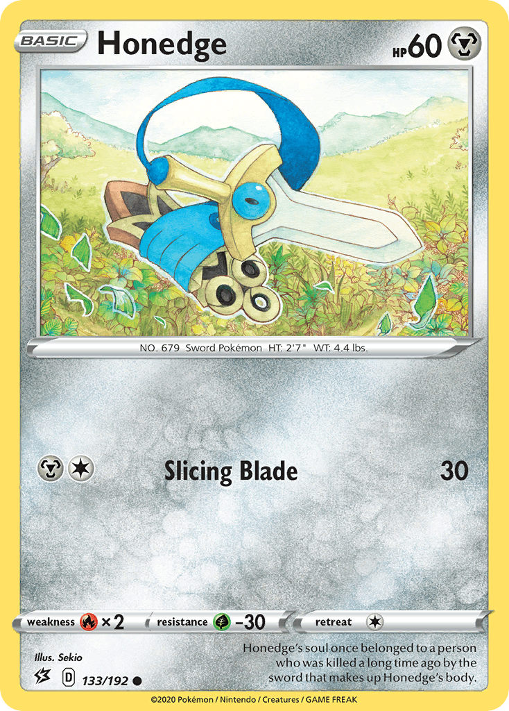Honedge Pokémon card