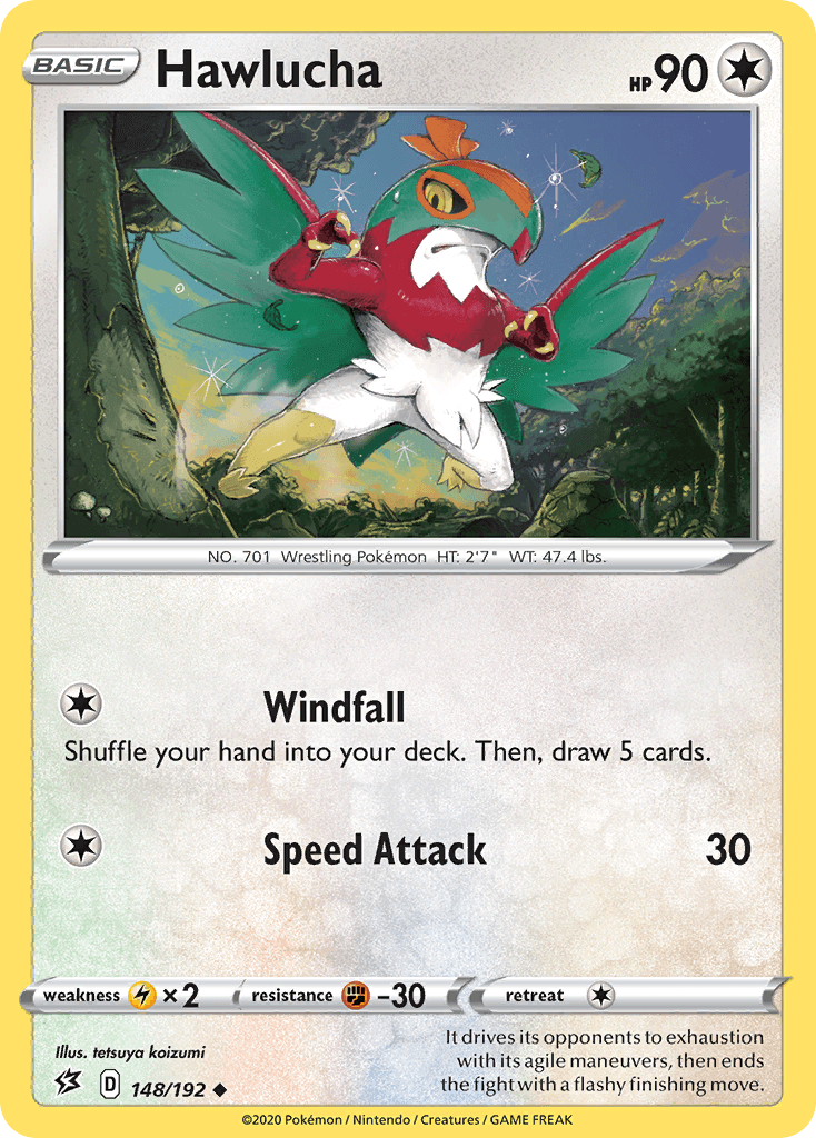 Hawlucha Pokémon card