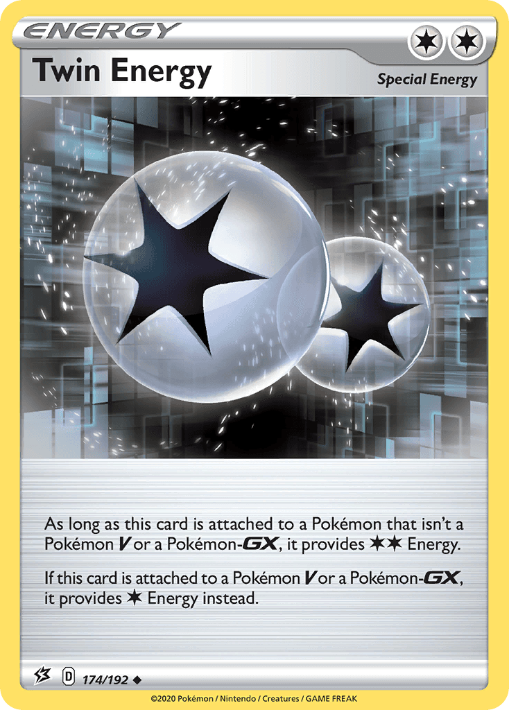 Twin Energy Pokémon card