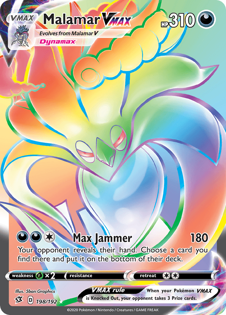 Malamar VMAX Pokémon card