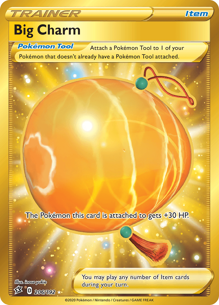 Big Charm Pokémon card
