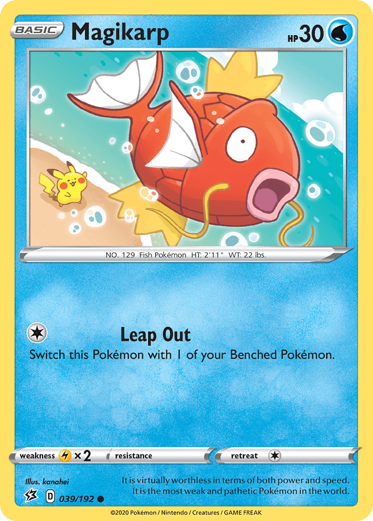 Magikarp Pokémon card