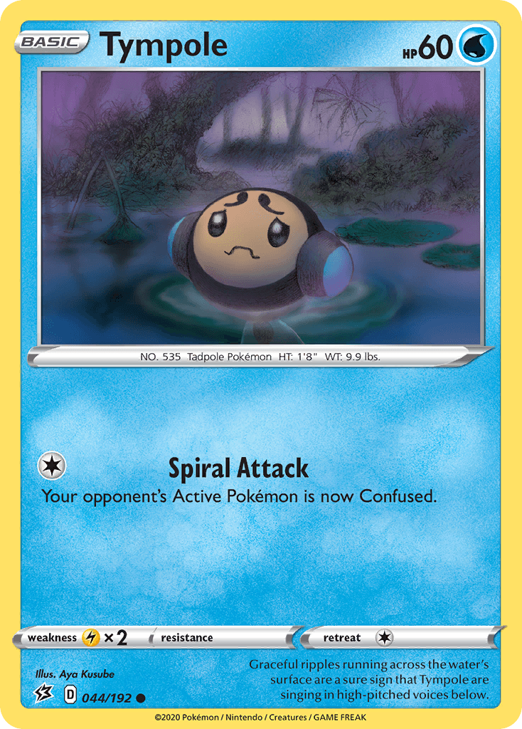 Tympole Pokémon card