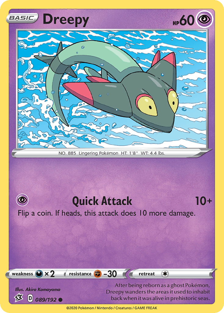 Dreepy Pokémon card