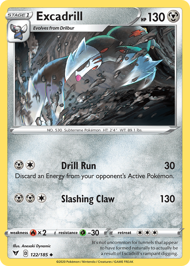 Excadrill Pokémon card