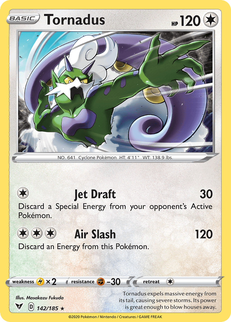 Tornadus illustrated by Masakazu Fukuda