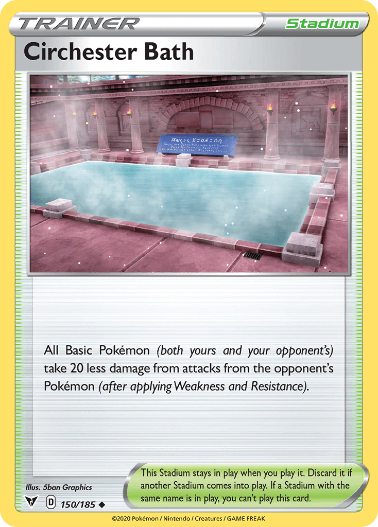 Circhester Bath Pokémon card
