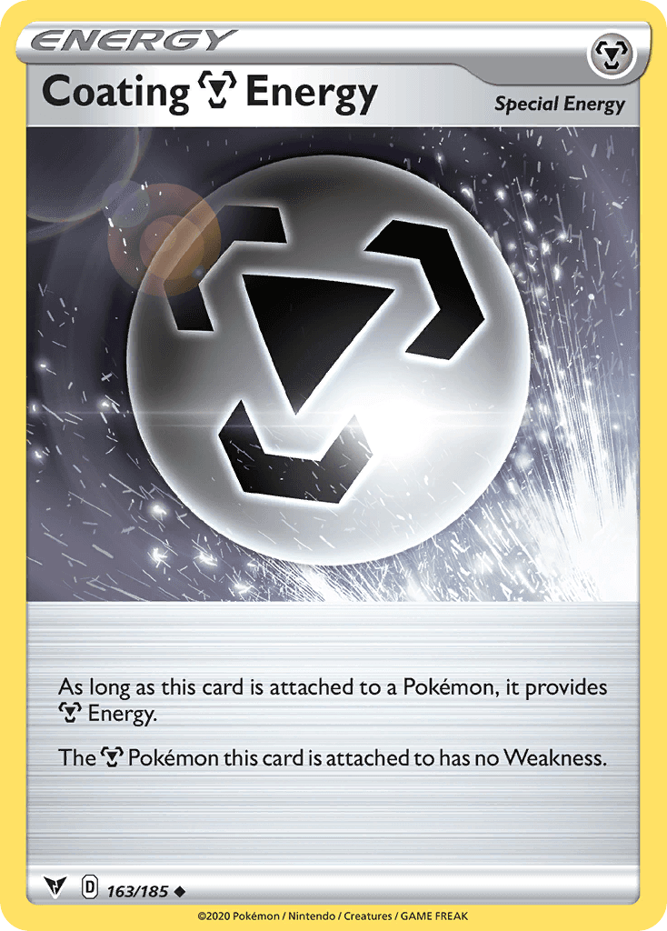 Coating Metal Energy Pokémon card