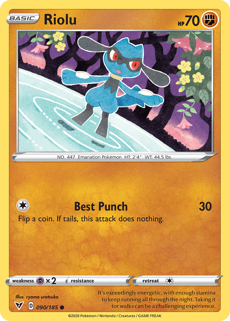 Riolu Pokémon card