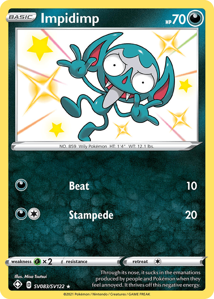 Impidimp Pokémon card