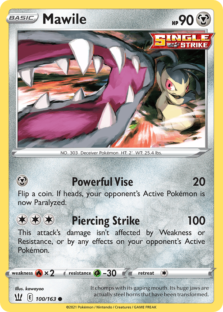 Mawile Pokémon card