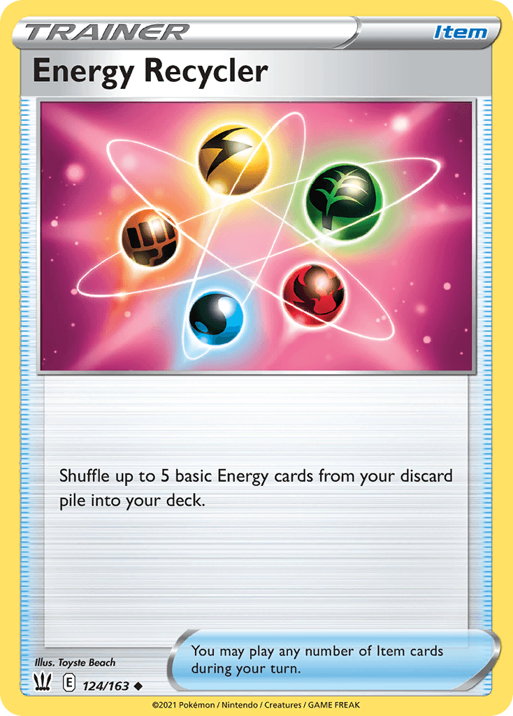 Energy Recycler Pokémon card