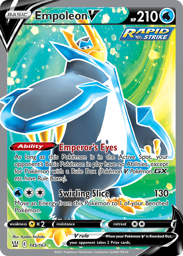 Empoleon V illustrated by Ayaka Yoshida