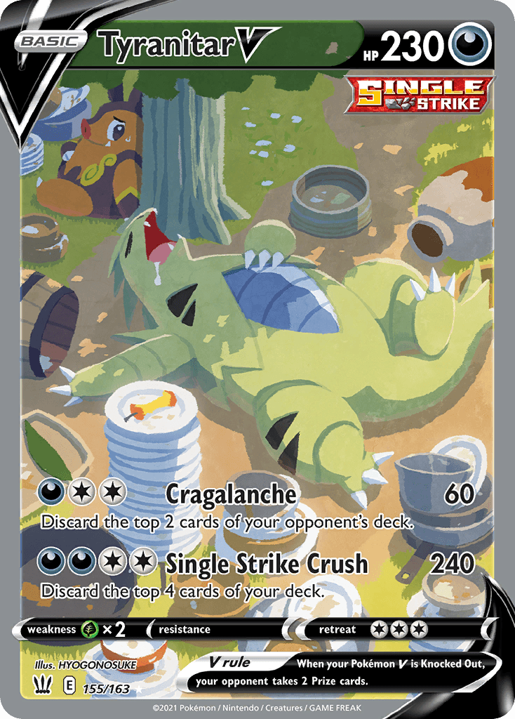 Tyranitar V from Battle Styles