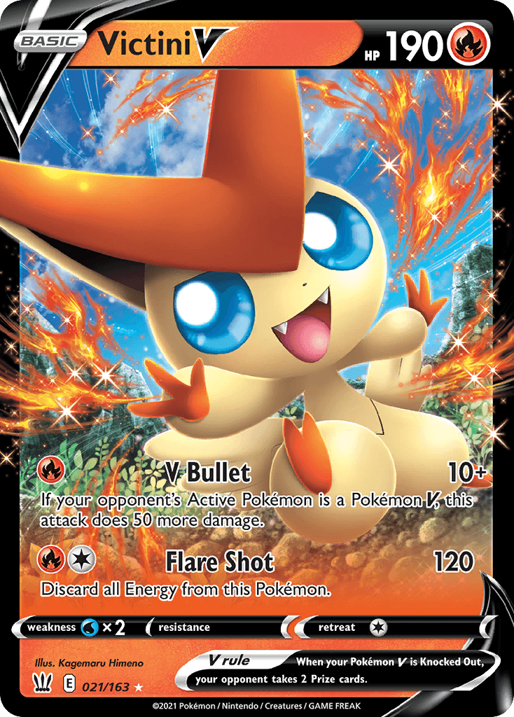Victini V illustrated by Kagemaru Himeno