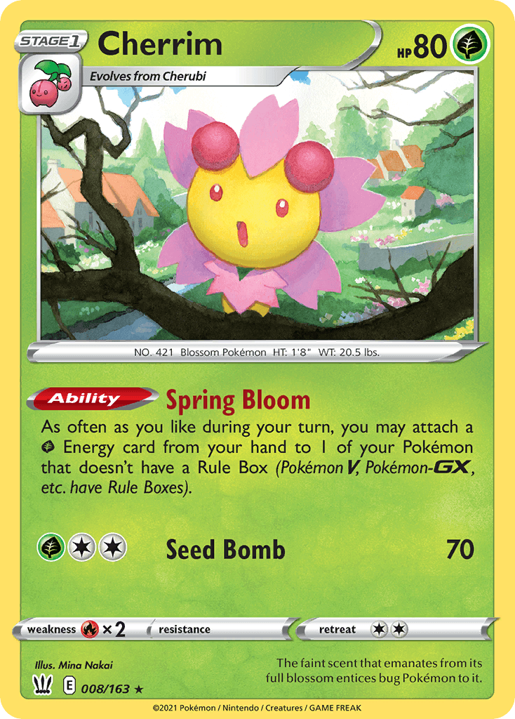 Cherrim Pokémon card
