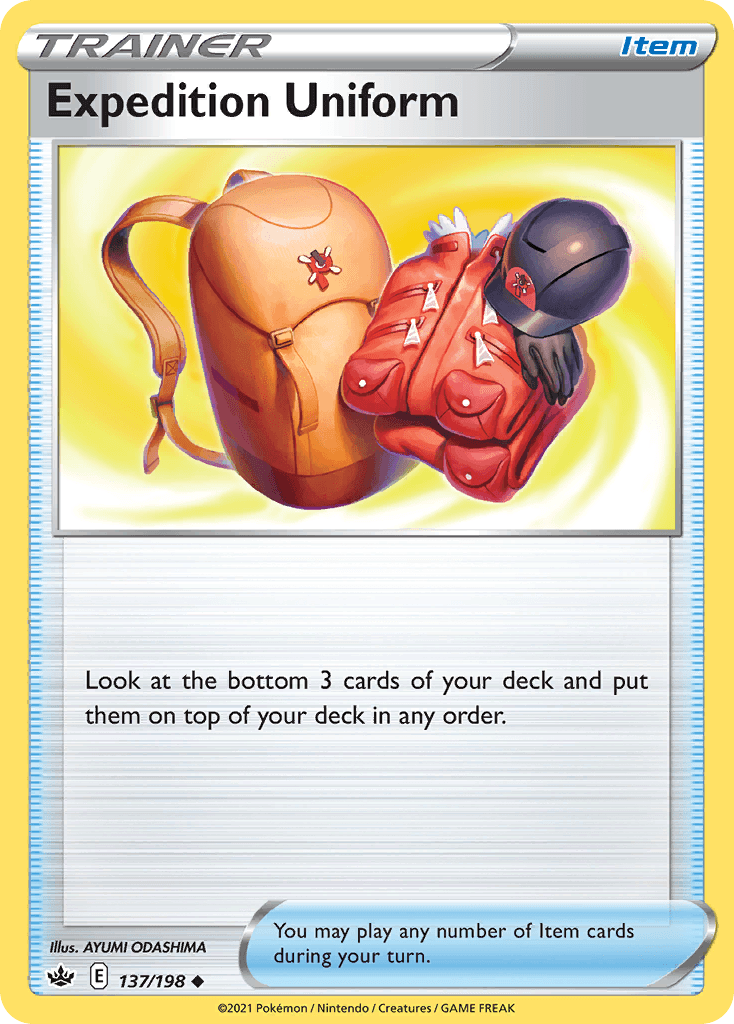 Expedition Uniform Pokémon card