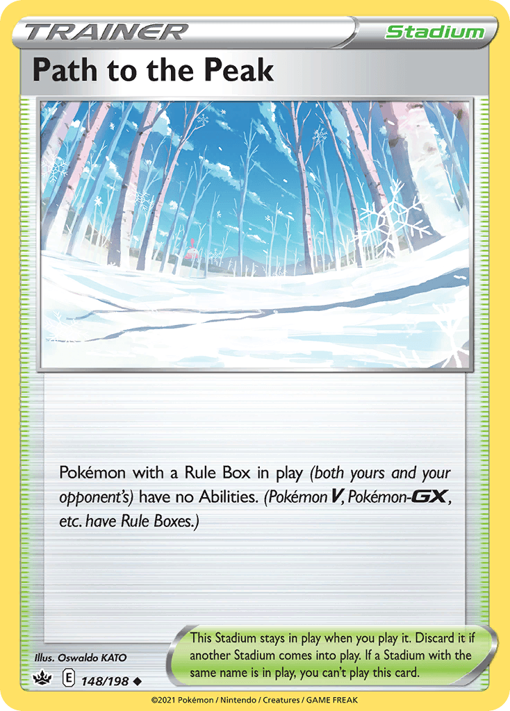 Path to the Peak Pokémon card