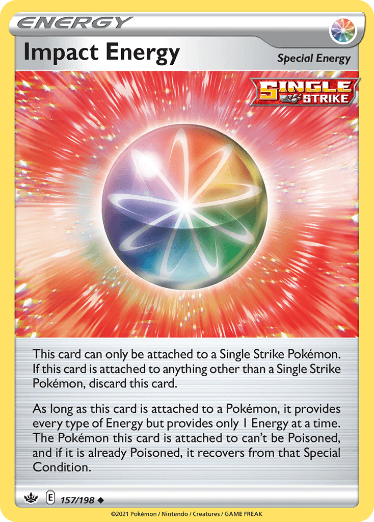 Impact Energy Pokémon card