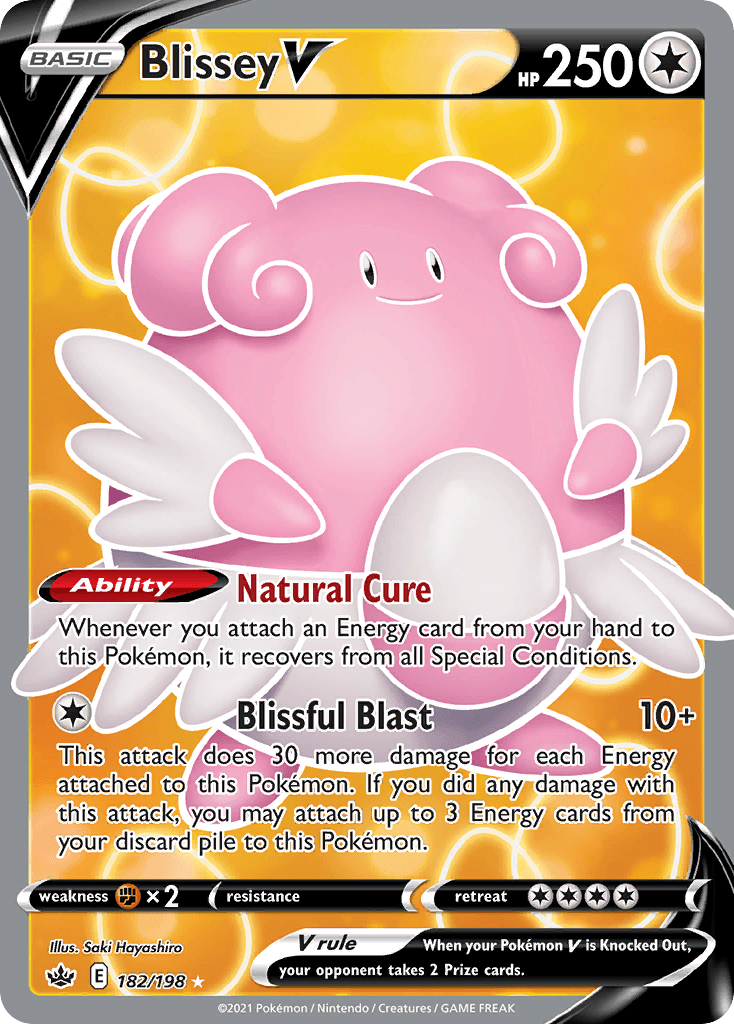 Blissey V Pokémon card