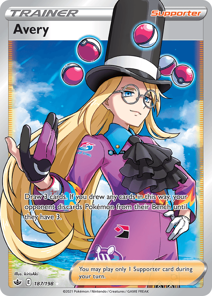 Avery Pokémon card