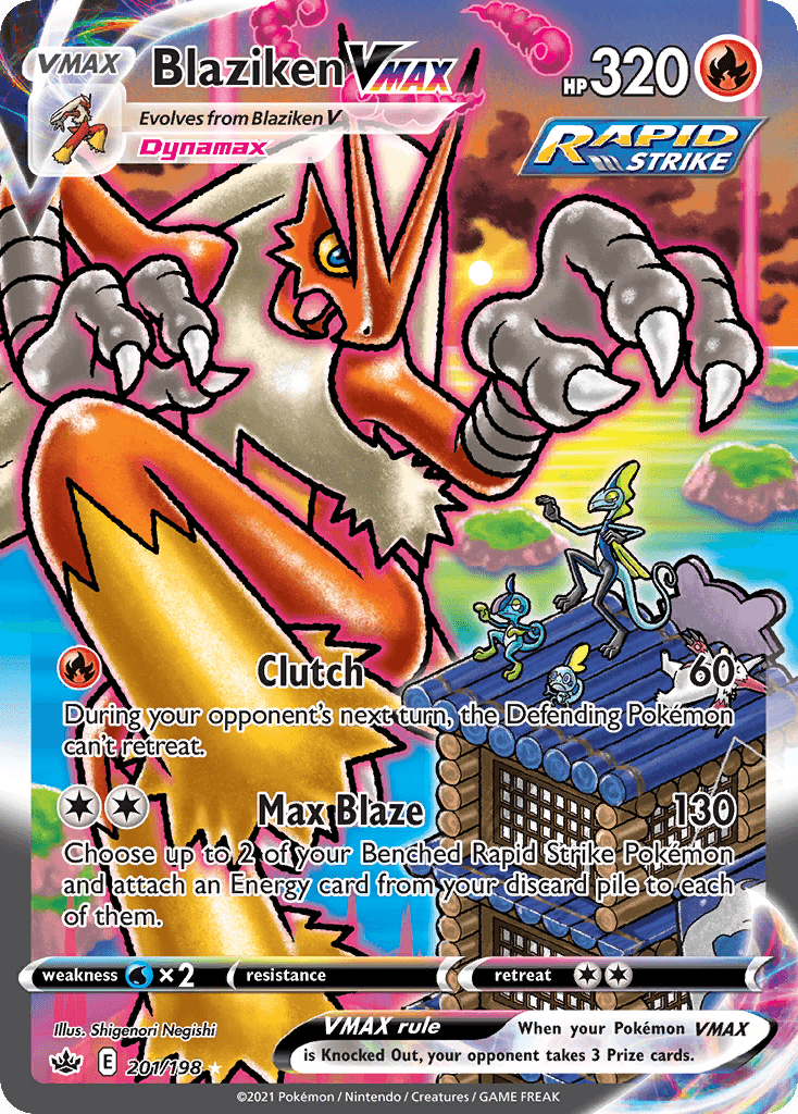 Blaziken VMAX — Gen 3