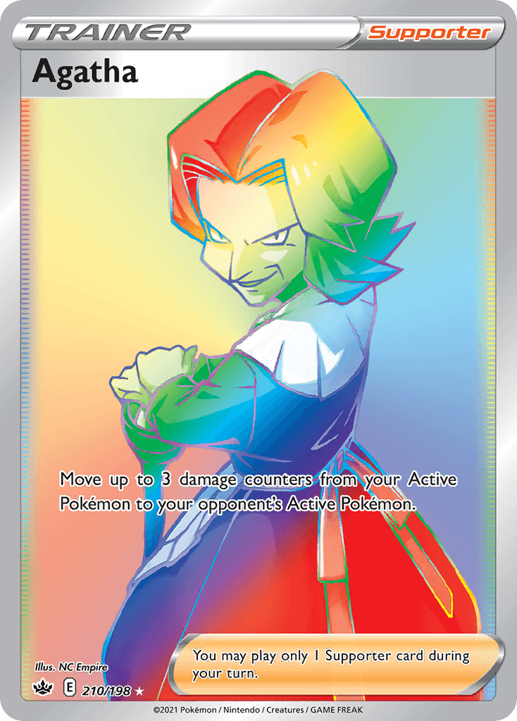 Agatha Pokémon card