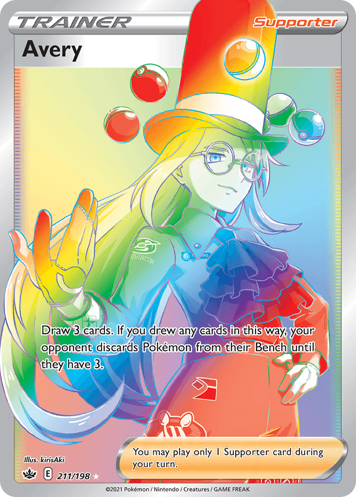 Avery Pokémon card